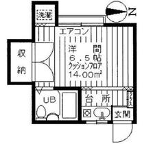 東京都世田谷区弦巻２丁目（賃貸アパート1K・2階・14.00㎡） その1