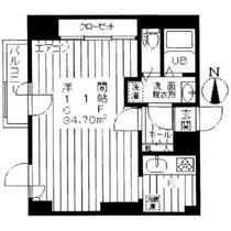 東京都世田谷区世田谷２丁目（賃貸マンション1K・2階・34.70㎡） その1