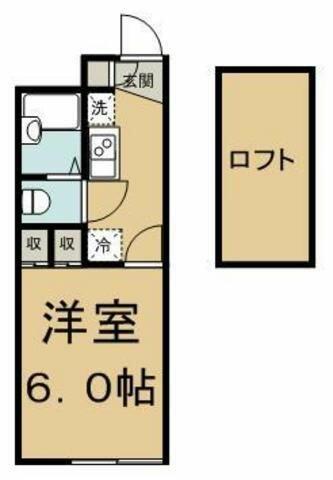東京都北区赤羽３丁目(賃貸アパート1K・1階・19.87㎡)の写真 その2