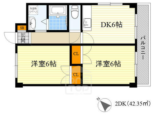 同じ建物の物件間取り写真 - ID:227081010429