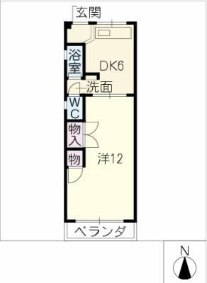 美園ビルマンションの間取り