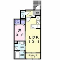 パークサイド針崎　壱番館 103 ｜ 愛知県岡崎市針崎２丁目（賃貸アパート1LDK・1階・36.29㎡） その2