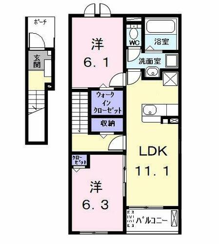 同じ建物の物件間取り写真 - ID:223033138191