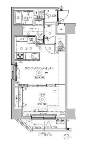 同じ建物の物件間取り写真 - ID:213102471150