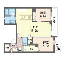 セレナ幸町 00301 ｜ 埼玉県川口市幸町１丁目（賃貸マンション2LDK・3階・66.69㎡） その2