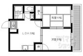 京都市左京区岩倉西河原町 2階建 築39年のイメージ