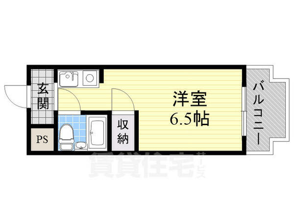 ファーストプラザ２｜大阪府寝屋川市初町(賃貸マンション1R・3階・16.50㎡)の写真 その2