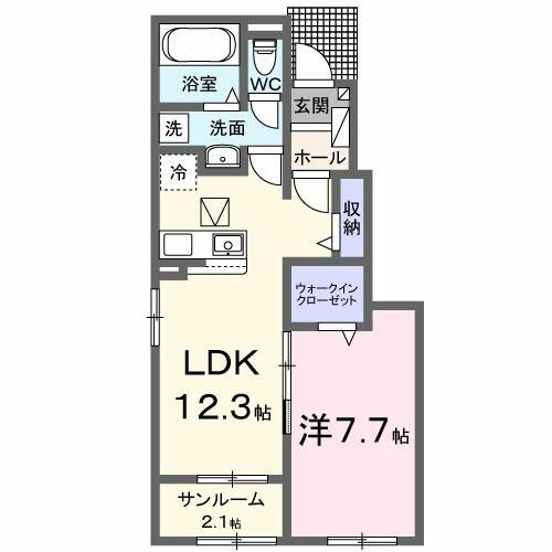 同じ建物の物件間取り写真 - ID:209005612403