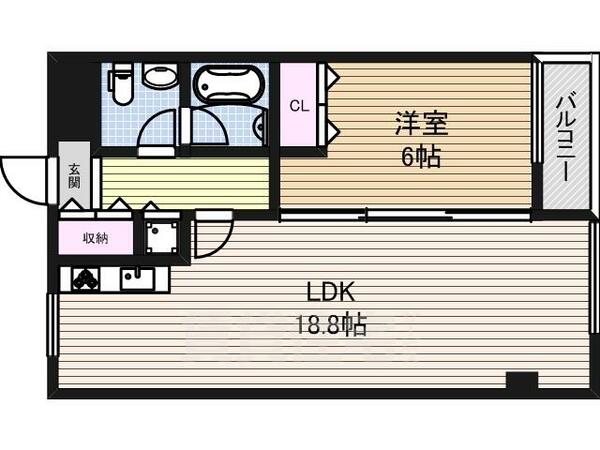 パークマノア｜愛知県名古屋市千種区山門町２丁目(賃貸マンション1LDK・1階・53.60㎡)の写真 その2