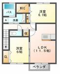 八戸市大字白銀町字姥久保 2階建 築10年のイメージ