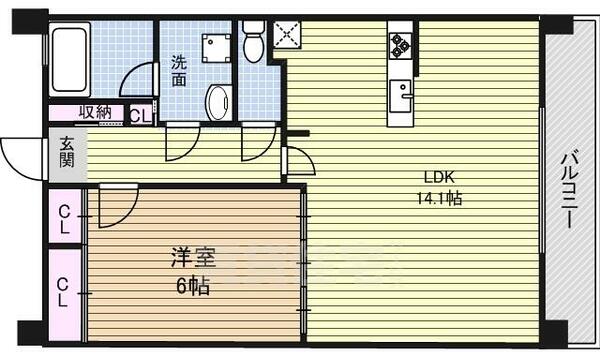 ＫＡＭＩＭＡＥＺＵ　ＲＩＳＥ（上前津ライズ） 802｜愛知県名古屋市中区千代田４丁目(賃貸マンション1LDK・8階・46.00㎡)の写真 その2