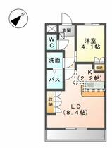 コンチェルト．ハイツ  ｜ 愛知県尾張旭市根の鼻町１丁目（賃貸アパート1LDK・2階・36.00㎡） その2