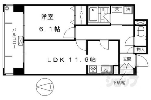 同じ建物の物件間取り写真 - ID:226064388284