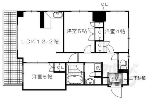 同じ建物の物件間取り写真 - ID:226064409155