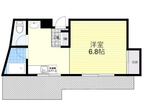 同じ建物の物件間取り写真 - ID:213103246270