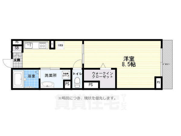 サンエイ烏山ビル｜東京都世田谷区南烏山６丁目(賃貸アパート1K・2階・32.07㎡)の写真 その2