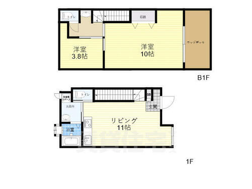 同じ建物の物件間取り写真 - ID:213103300480