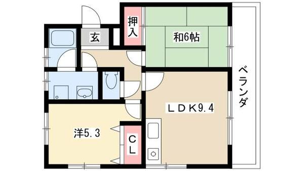 グランデュア小塚 302｜愛知県名古屋市中川区中野新町５丁目(賃貸マンション2LDK・3階・50.38㎡)の写真 その2