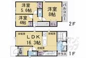 京都市左京区吉田中阿達町 2階建 新築のイメージ