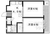 京都市左京区田中上古川町 4階建 築28年のイメージ