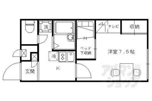 同じ建物の物件間取り写真 - ID:226064584057