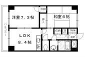 京都市北区衣笠御所ノ内町 6階建 築33年のイメージ