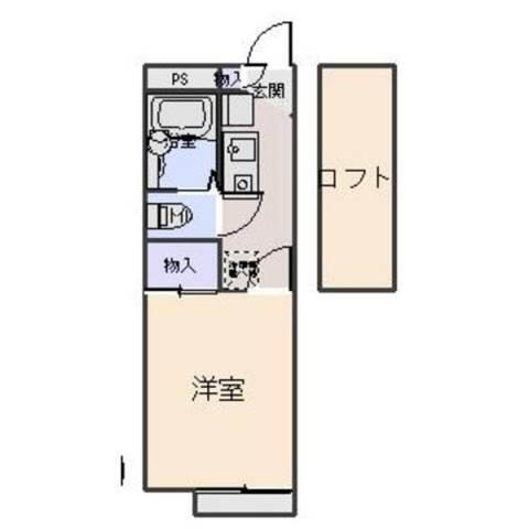 レオパレスねいし２の間取り