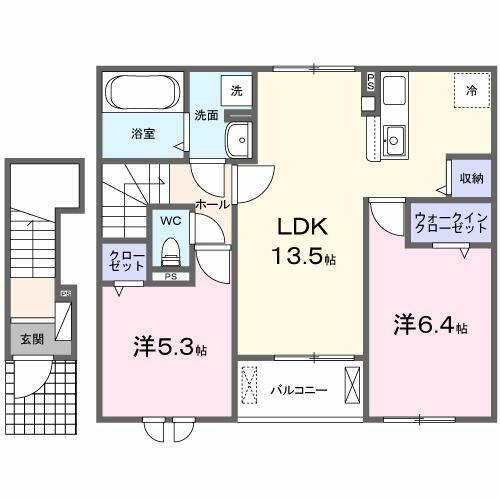 同じ建物の物件間取り写真 - ID:223032199674