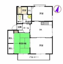 ウィングコート・花やしき　Ｃ棟 C0201 ｜ 福岡県太宰府市向佐野３丁目（賃貸アパート2LDK・2階・54.81㎡） その2