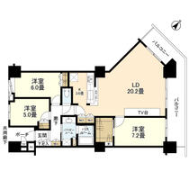 シティタワー品川  ｜ 東京都港区港南４丁目（賃貸マンション3LDK・14階・89.86㎡） その2