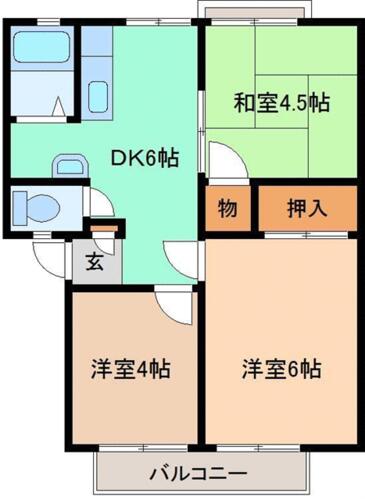 同じ建物の物件間取り写真 - ID:210002613134