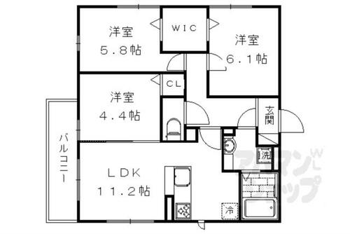 同じ建物の物件間取り写真 - ID:226064704299