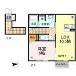 岡崎市上地6丁目 2階建 築8年のイメージ