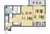 京都市北区北野上白梅町 3階建 築2年のイメージ