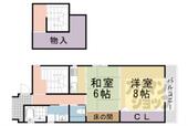 京都市中京区西ノ京職司町 5階建 築21年のイメージ