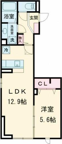 同じ建物の物件間取り写真 - ID:213101926851