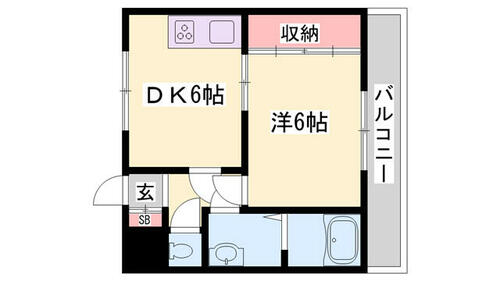 同じ建物の物件間取り写真 - ID:228045966237