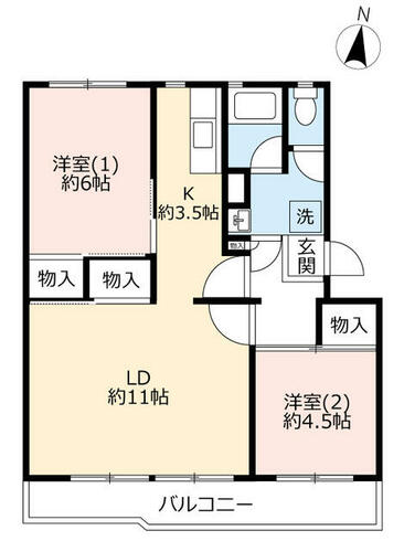 同じ建物の物件間取り写真 - ID:223030097930