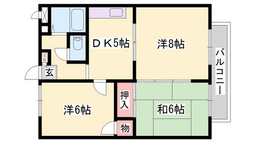 同じ建物の物件間取り写真 - ID:228048853852