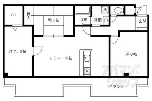 同じ建物の物件間取り写真 - ID:226064828996