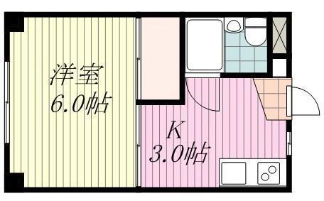 エトランジェール此花｜愛媛県松山市此花町(賃貸マンション1K・5階・19.44㎡)の写真 その2