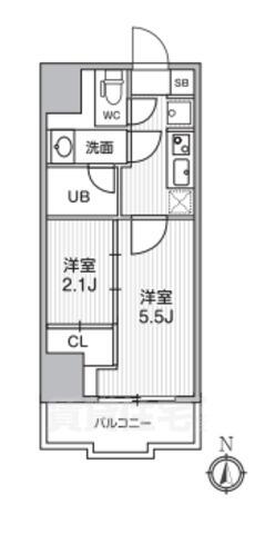 同じ建物の物件間取り写真 - ID:213103825277