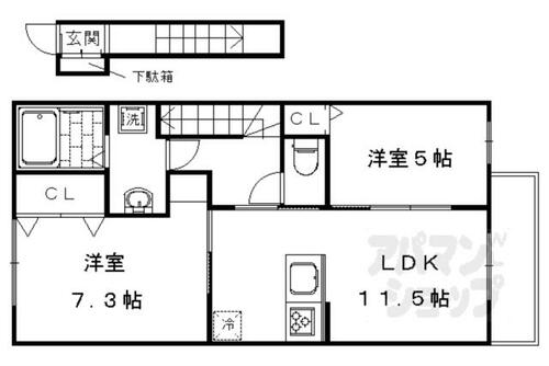 同じ建物の物件間取り写真 - ID:226064860659