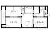 乙訓郡大山崎町字円明寺小字鳥居前 2階建 築23年のイメージ