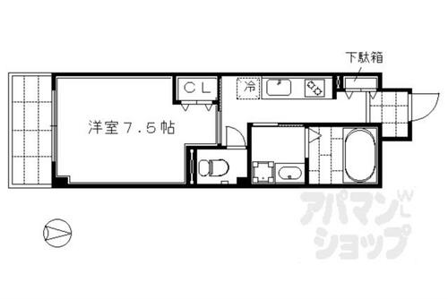 同じ建物の物件間取り写真 - ID:226064924314