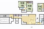 京都市上京区中立売通松屋町東入新元町 2階建 築75年のイメージ