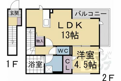 同じ建物の物件間取り写真 - ID:226064922723