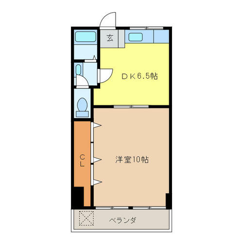 同じ建物の物件間取り写真 - ID:221010570111