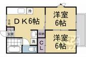 京都市左京区北白川大堂町 2階建 築36年のイメージ