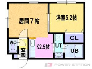 同じ建物の物件間取り写真 - ID:201022247644